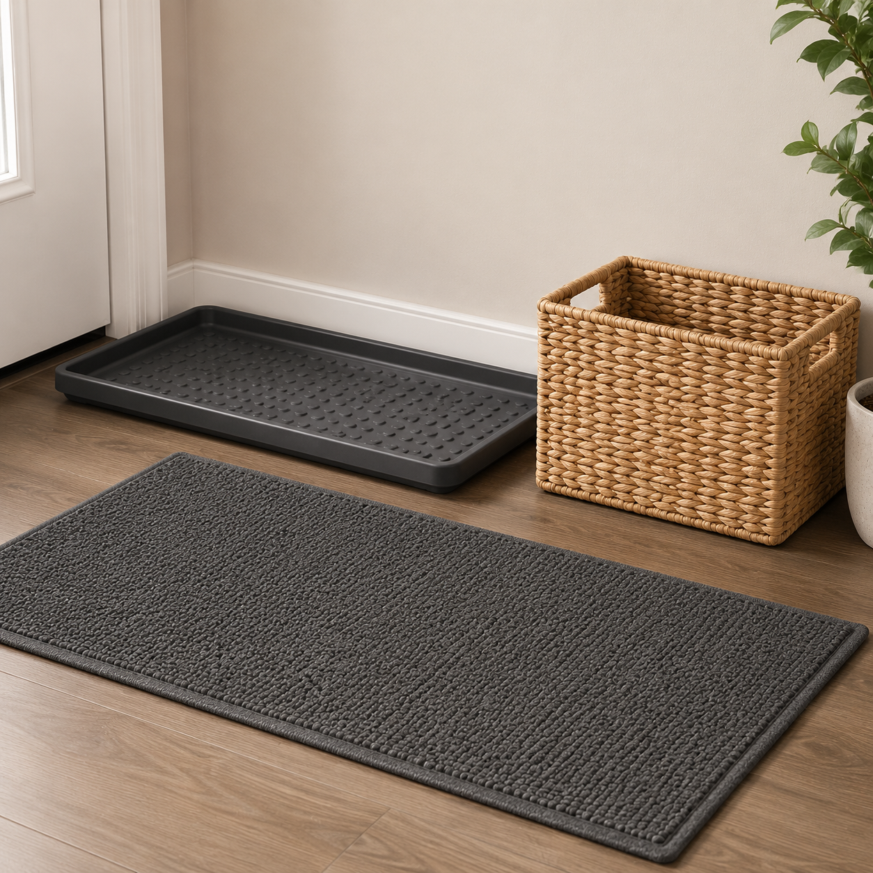 Shoe Corner Pack tray and basket